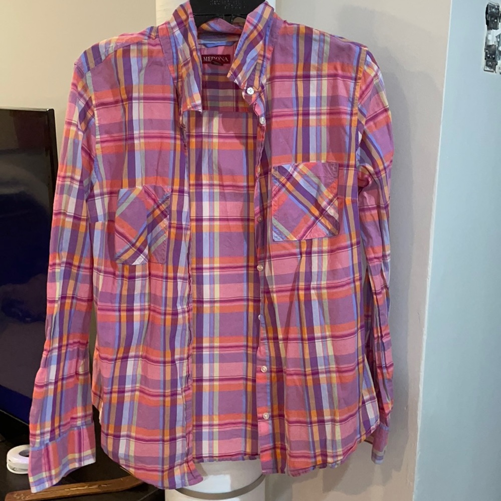 Super comfy button down!